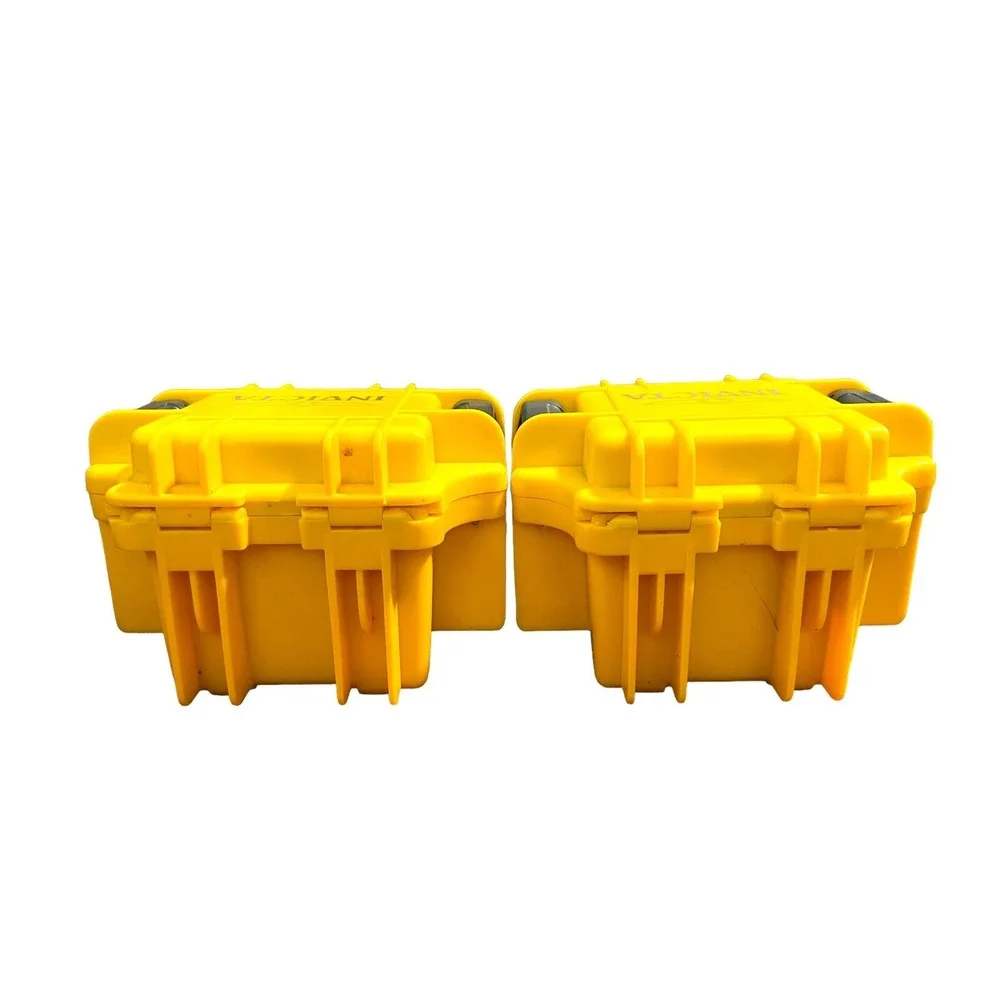 2 Invicta One (1) Slot YELLOW Waterproof Dive Case